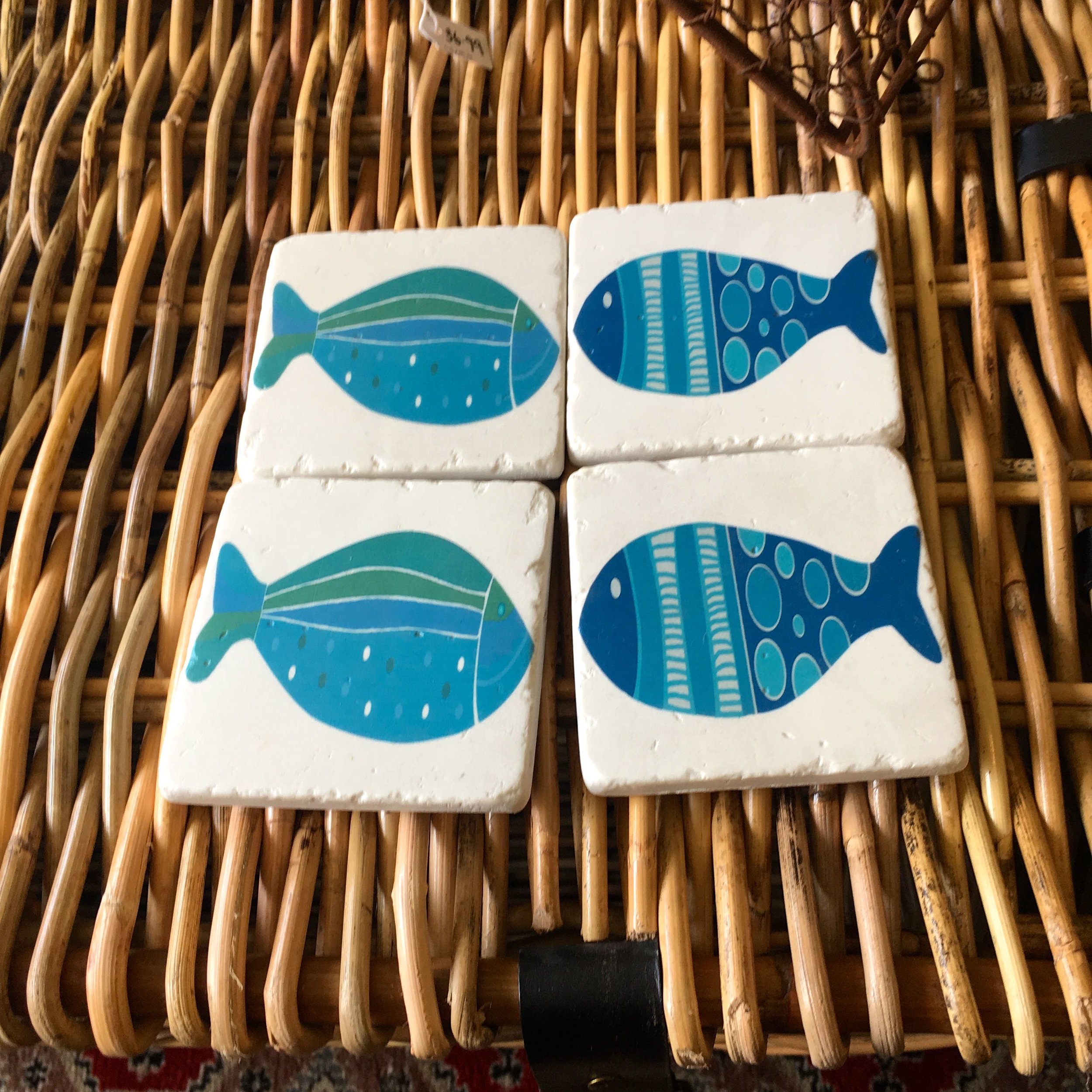 fish coasters