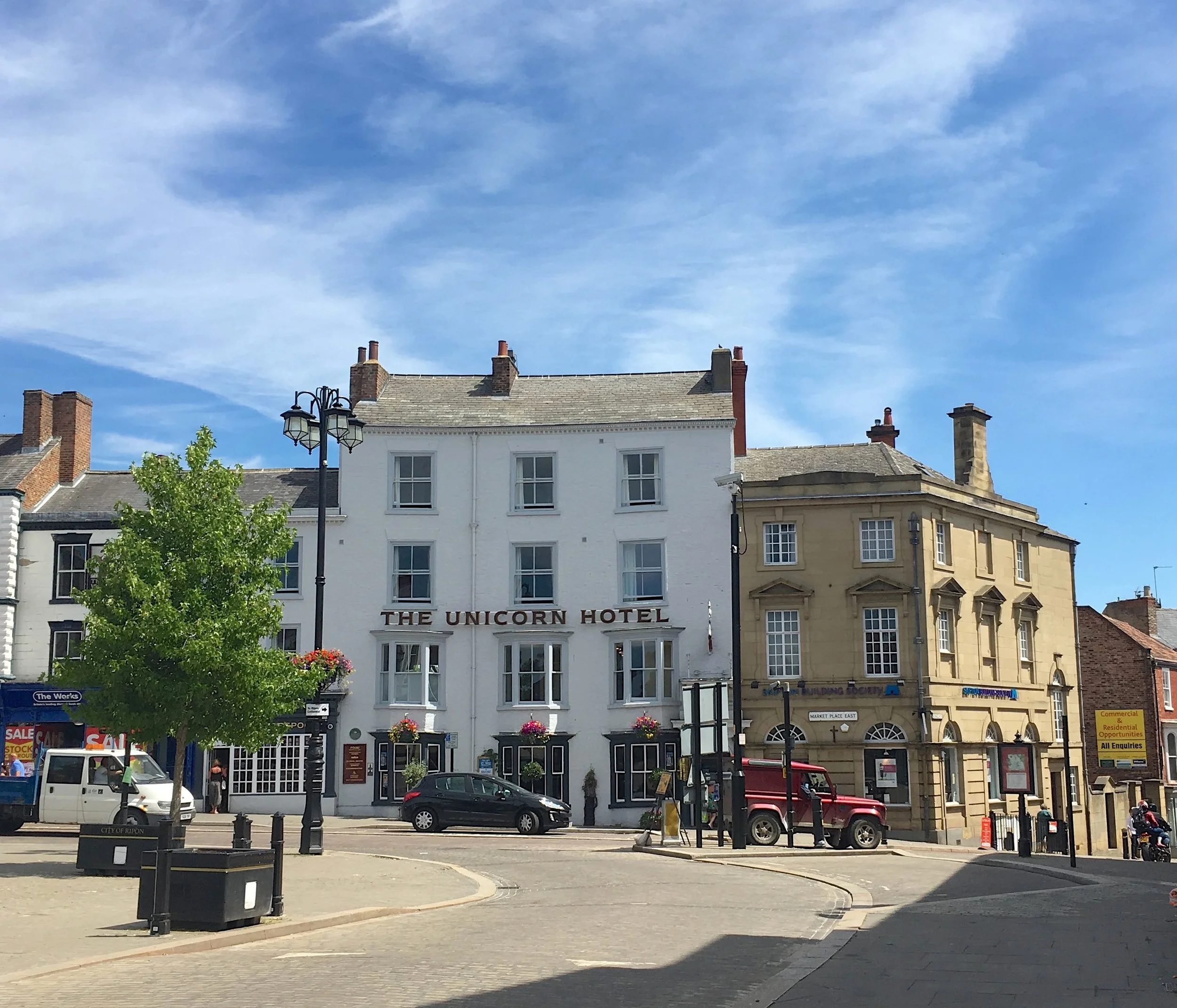 The Market Square in Ripon