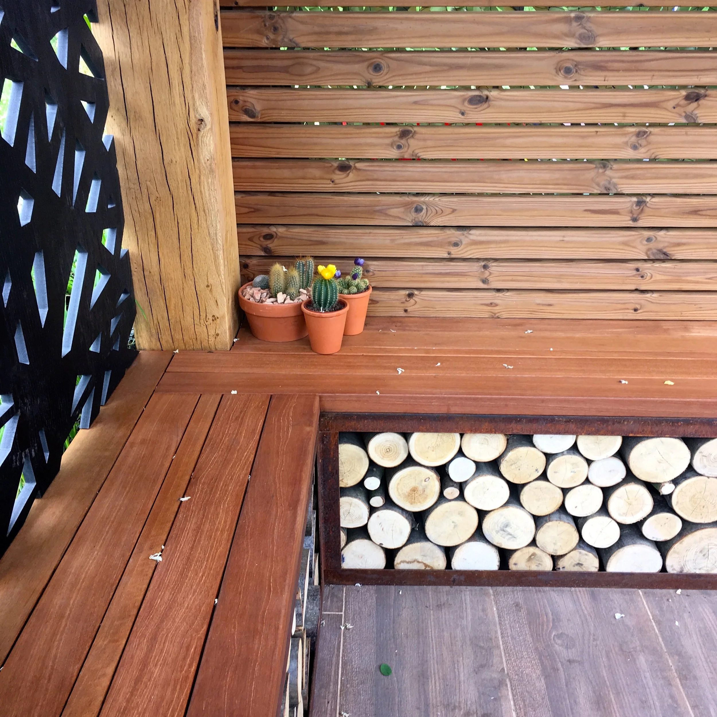 A cosy corner for whatever the weather