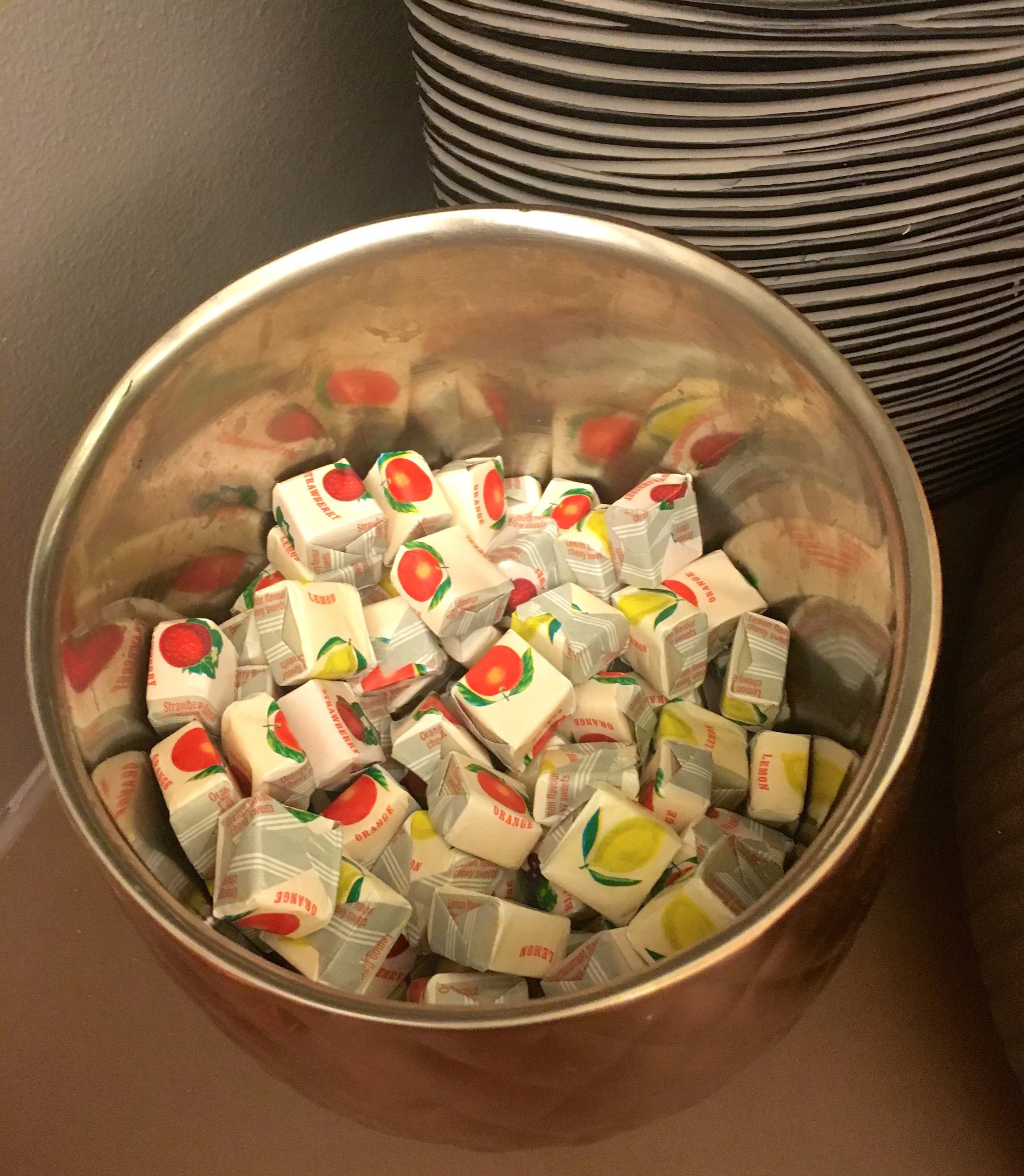 win - a tub of sweets