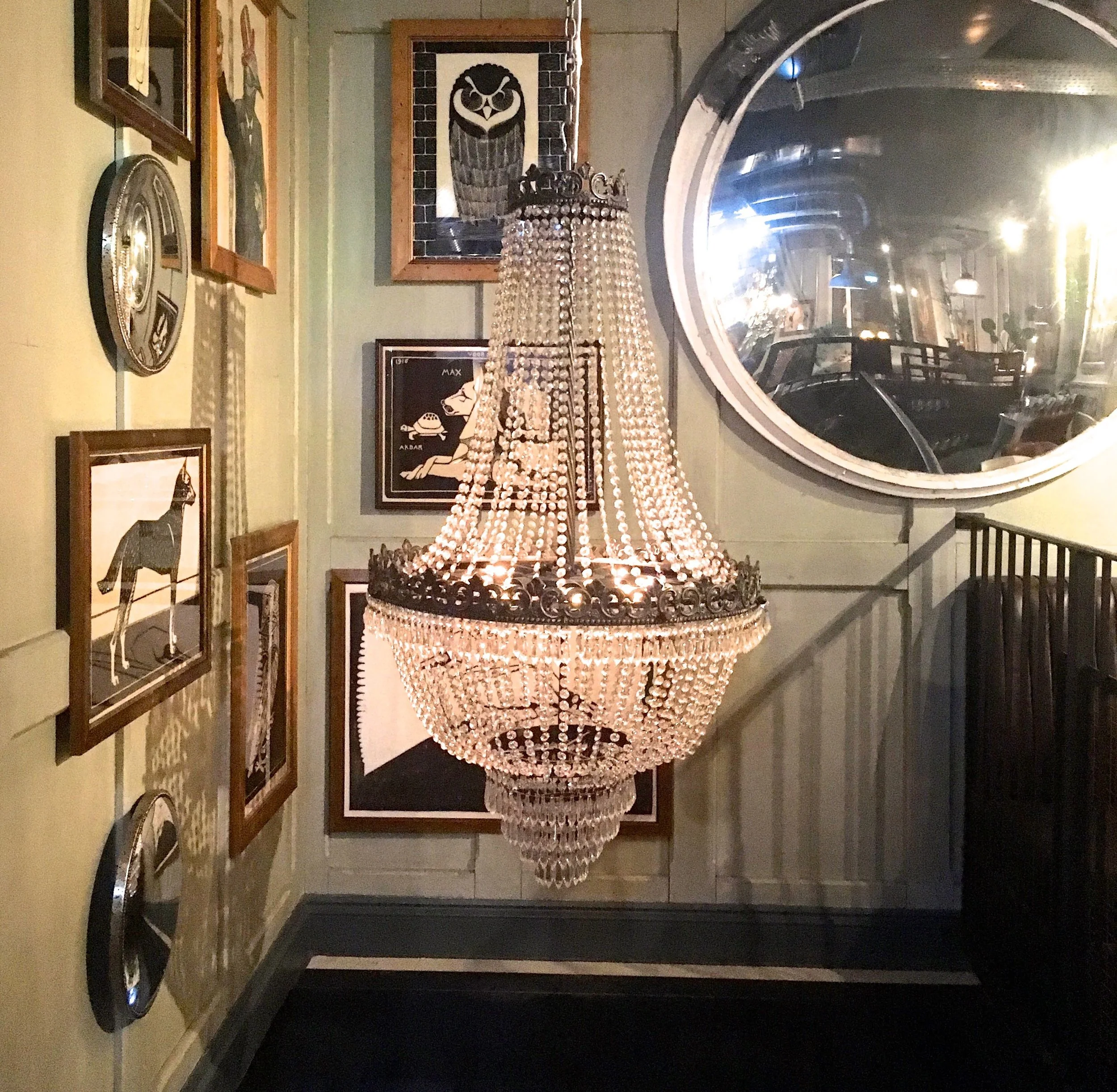 HOW ABOUT THAT FOR A CHANDELIER