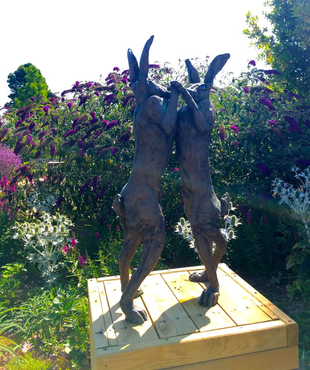 ON THE SCULPTURE TRAIL