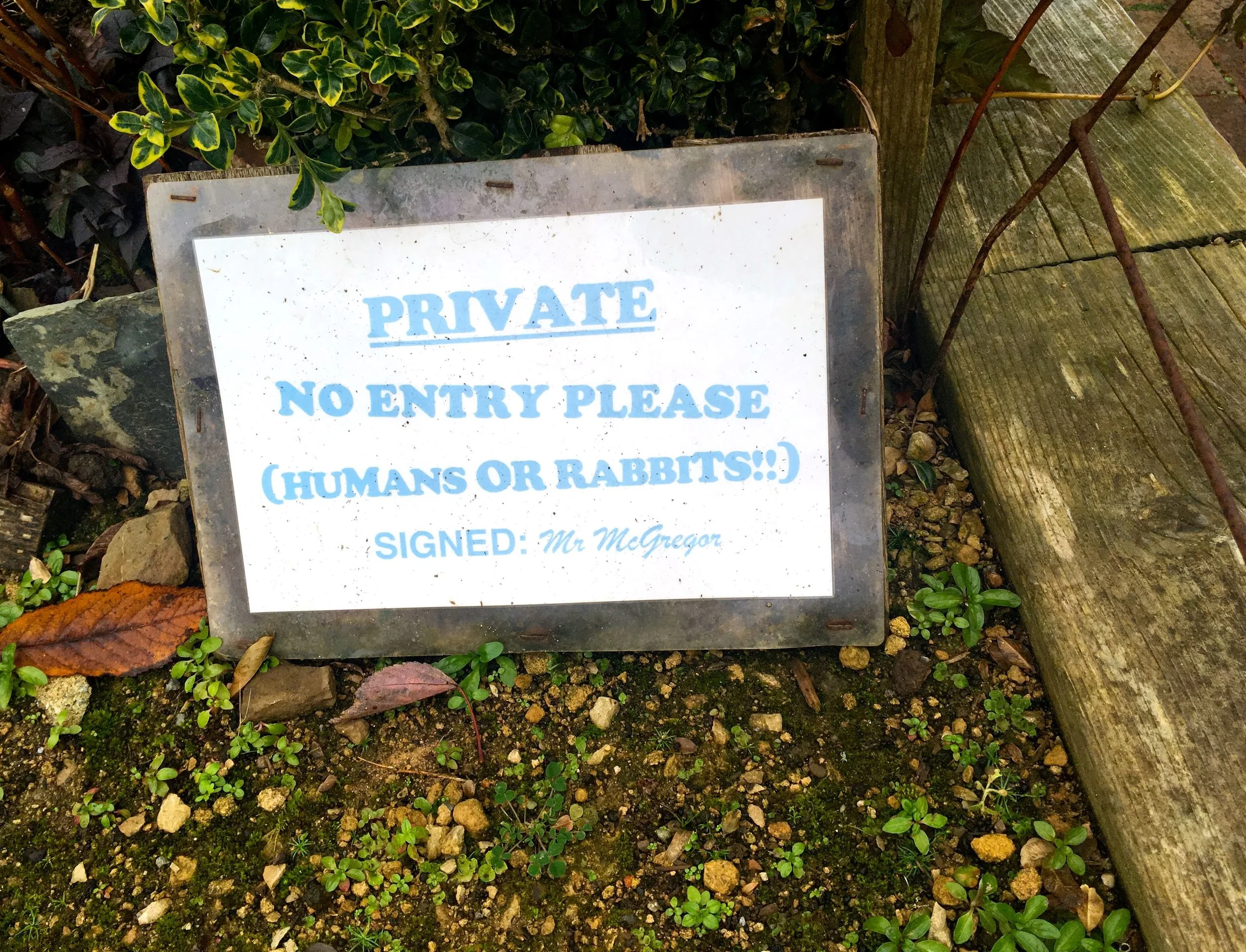 Private - keep out!
