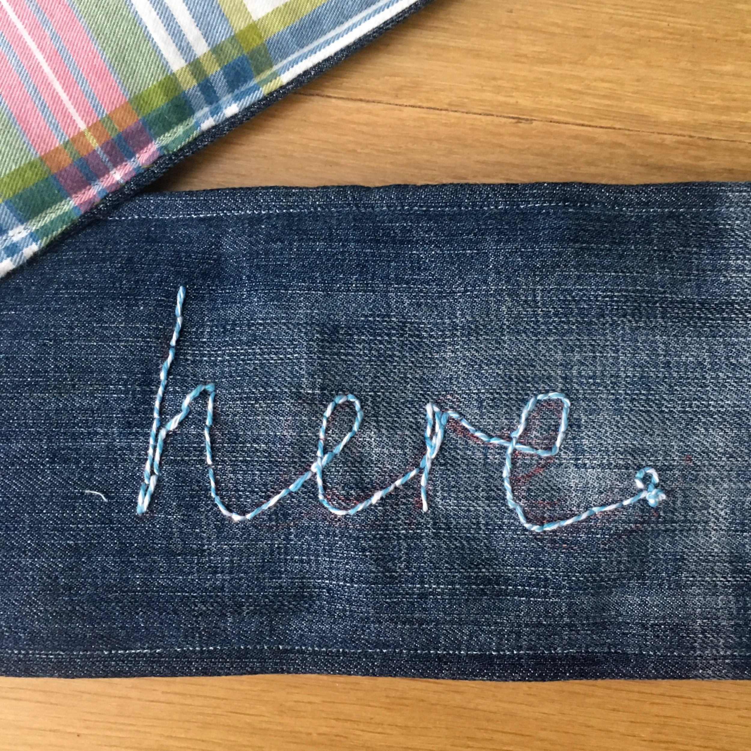 TWINE EMBROIDERY
