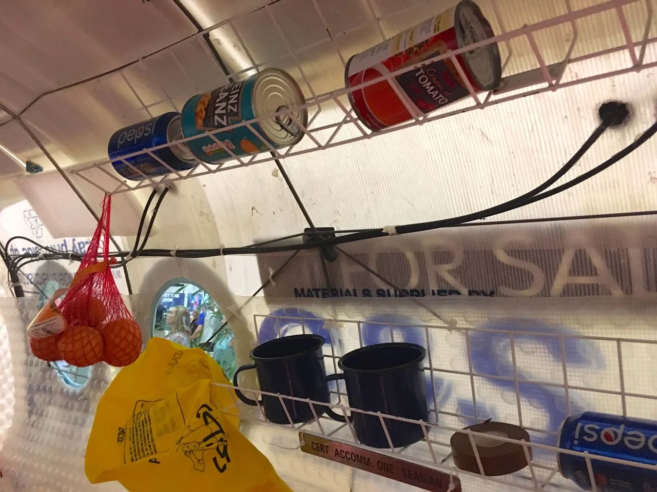 Plenty of storage available