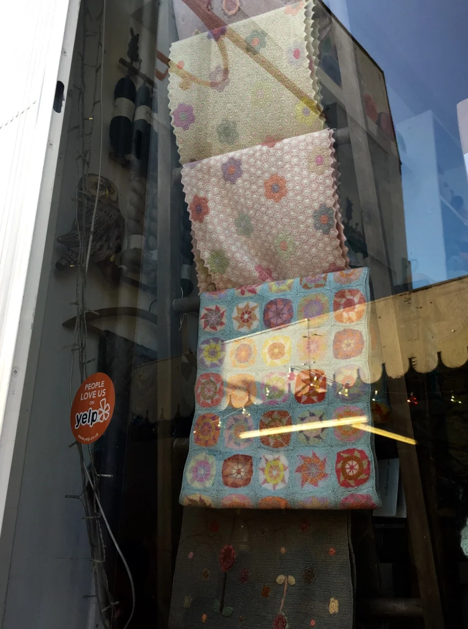 EXQUISITE CREATIONS IN THE SHOP WINDOW, I HAD TO GO IN