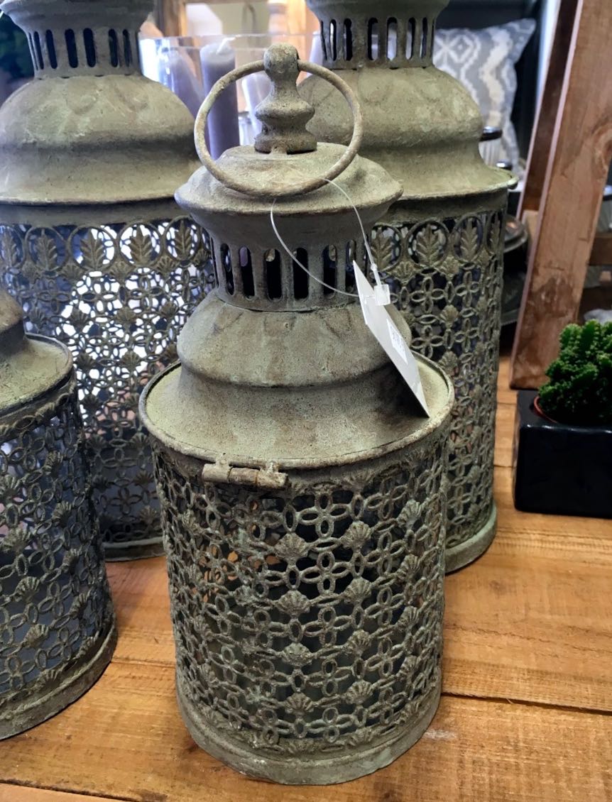 patterned lanterns