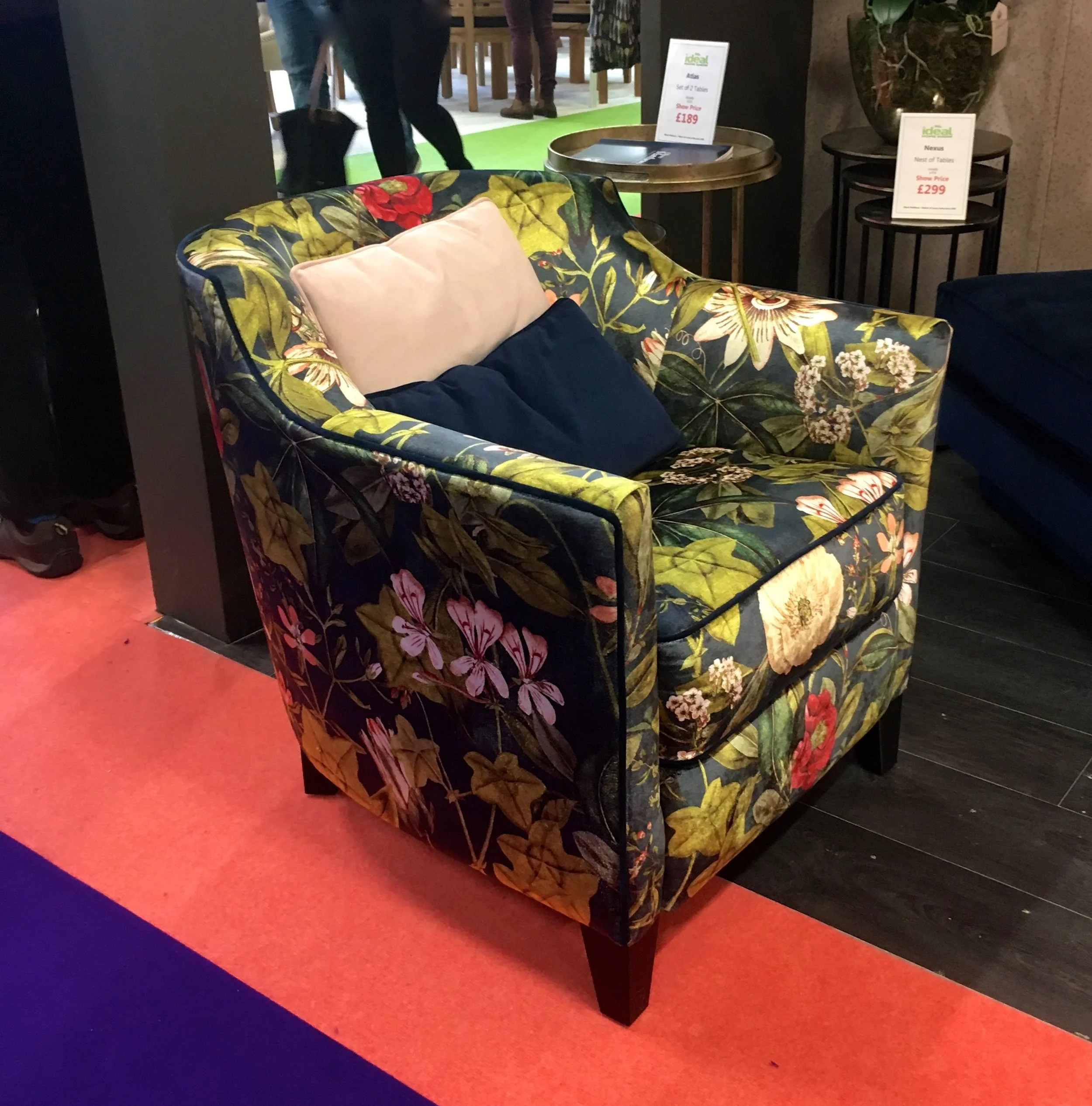 A PATTERNED CHAIR