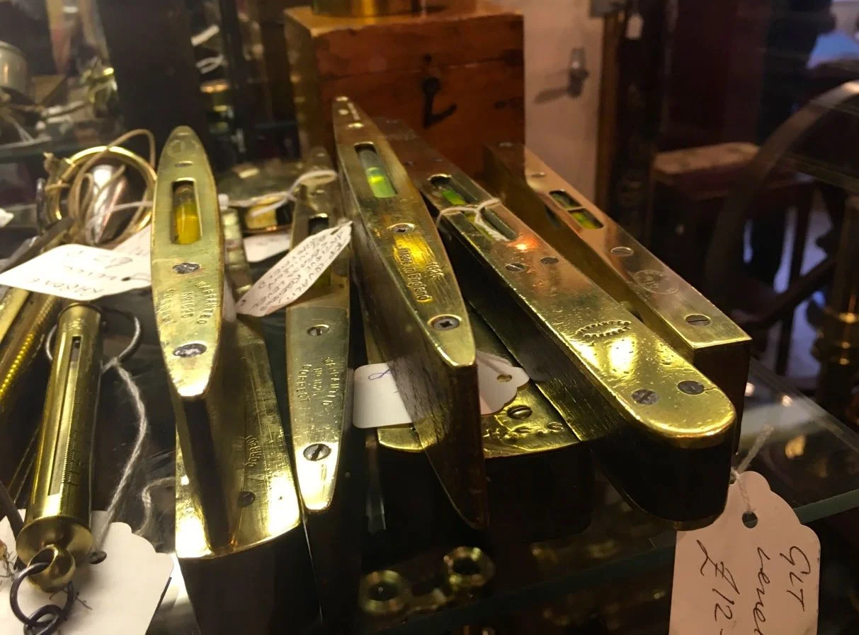So many Brass spirit levels