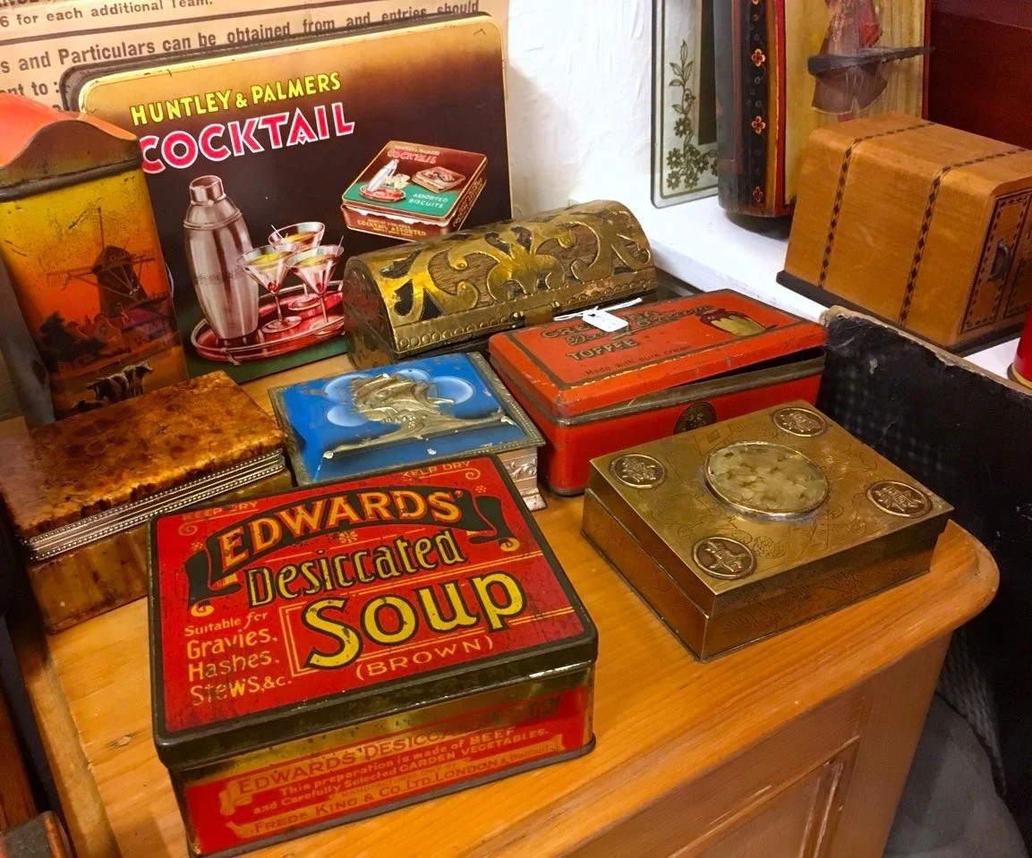 vintage tins