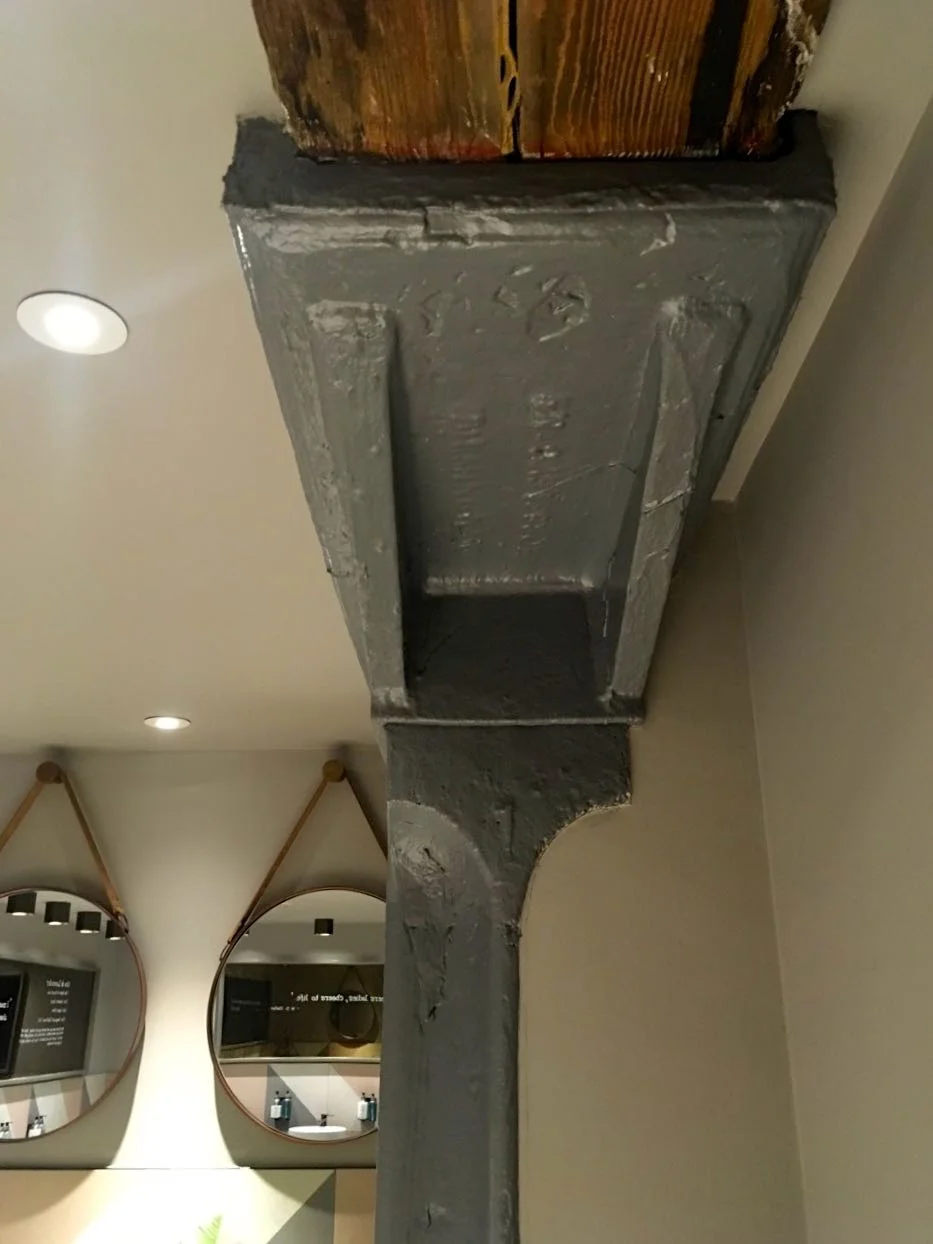 working with the history of the building