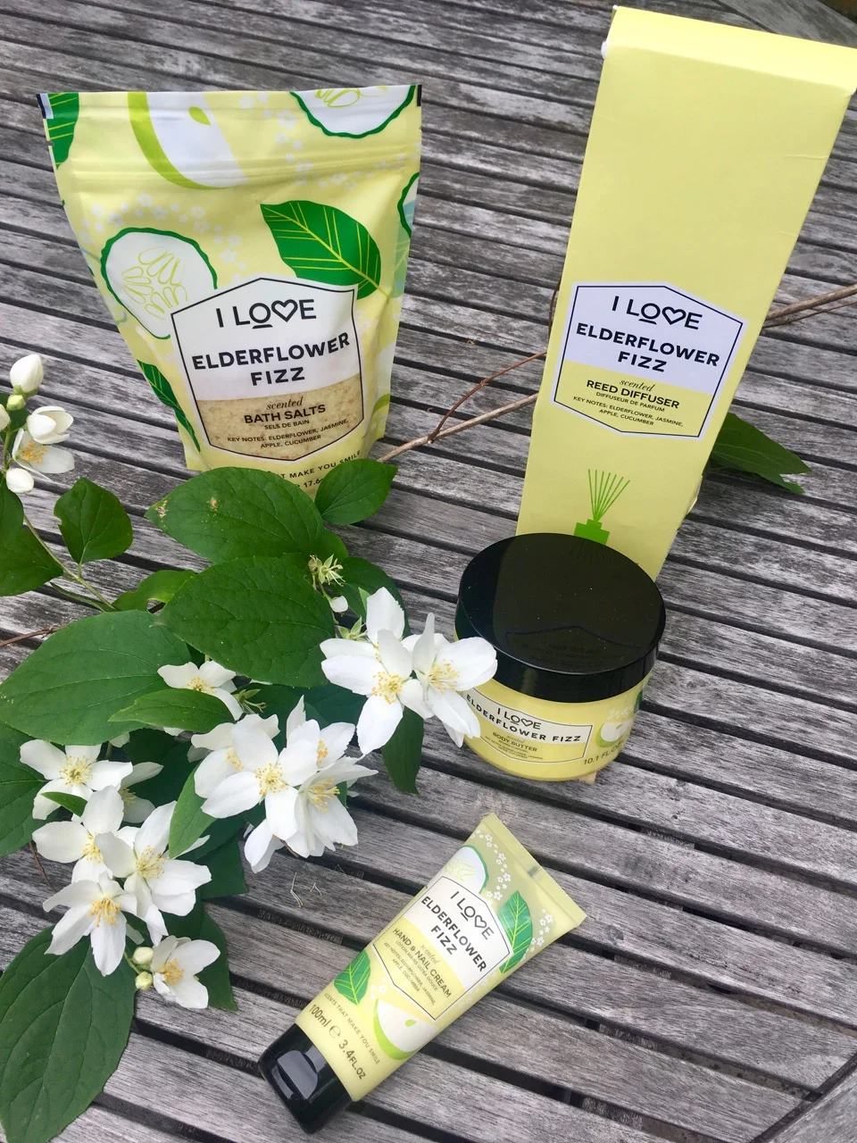 Elderflower fizz by I love cosmetics