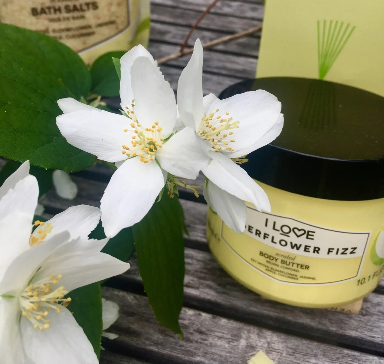 Elderflower fizz body butter from I love cosmetics