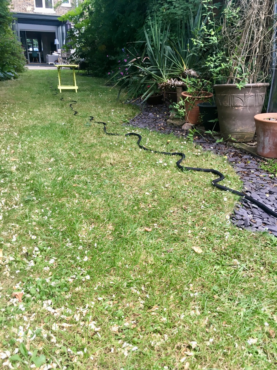 A new hose which extends and retracts