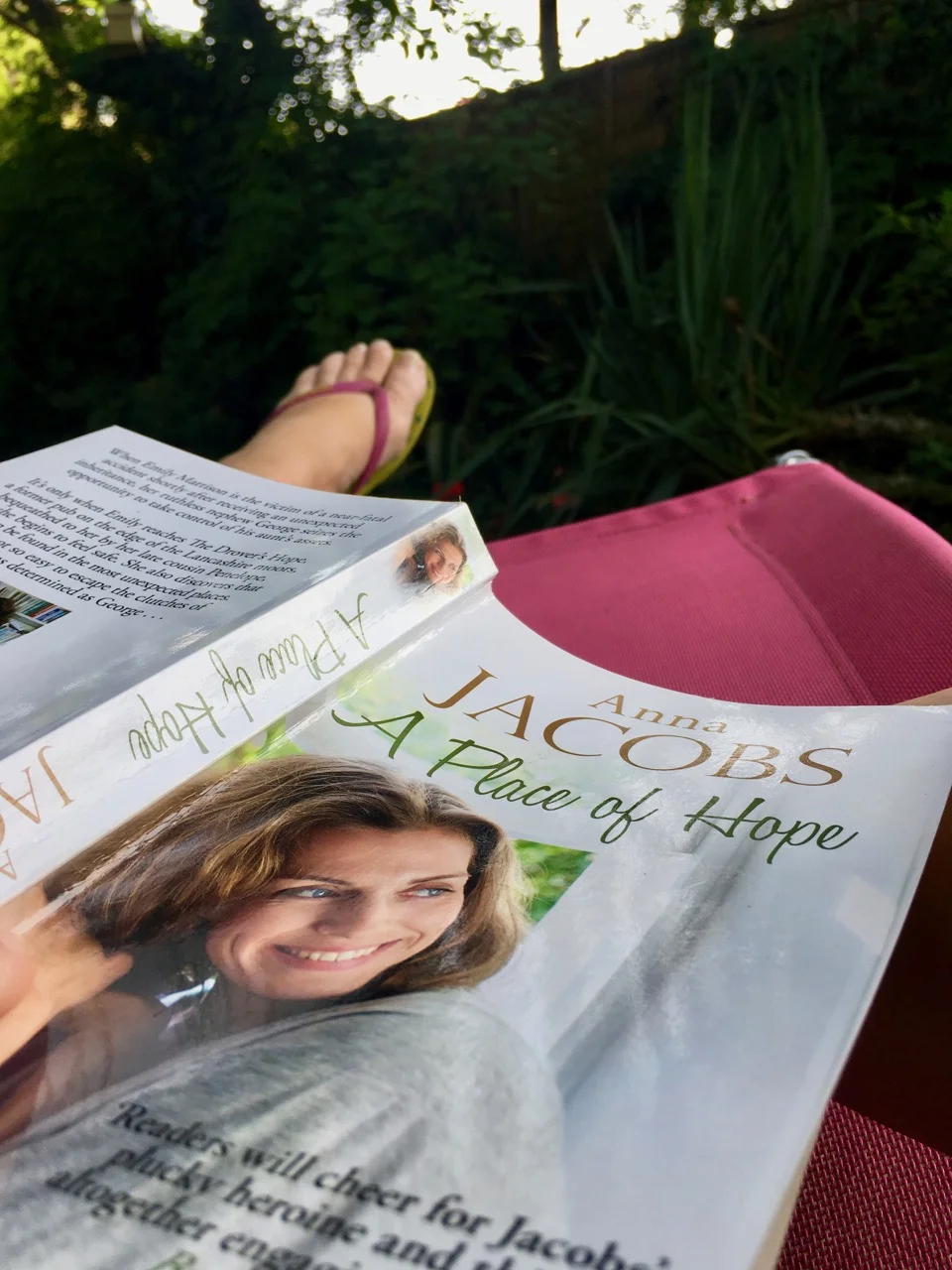 Good weather, a sunlounger and a good book