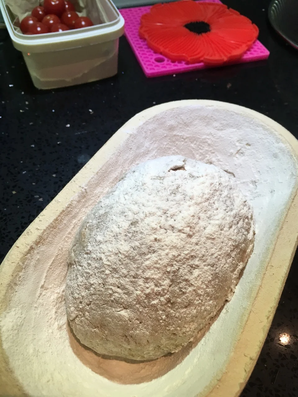 sourdough proving