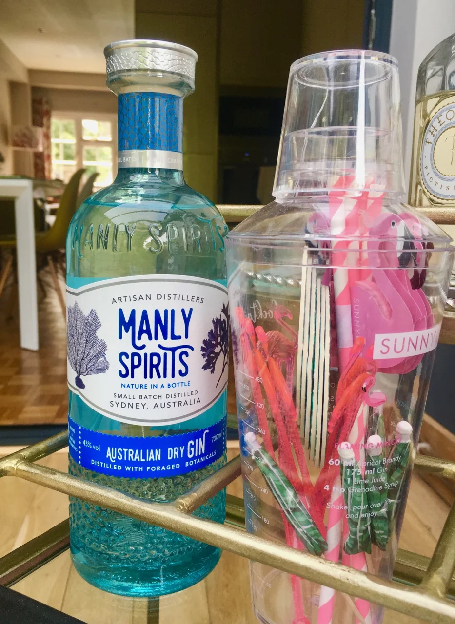 Manly gin from the Craft Gin Club