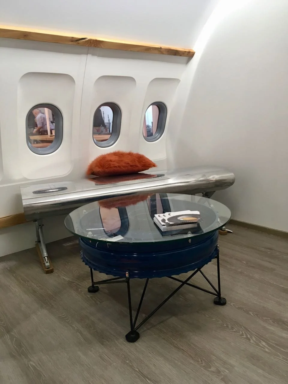 stylish and spacious inside the aeropod