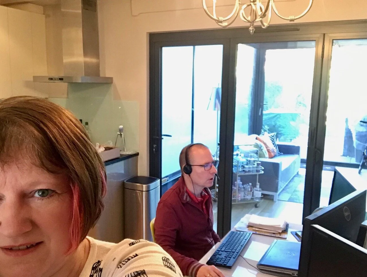 working from home day 1