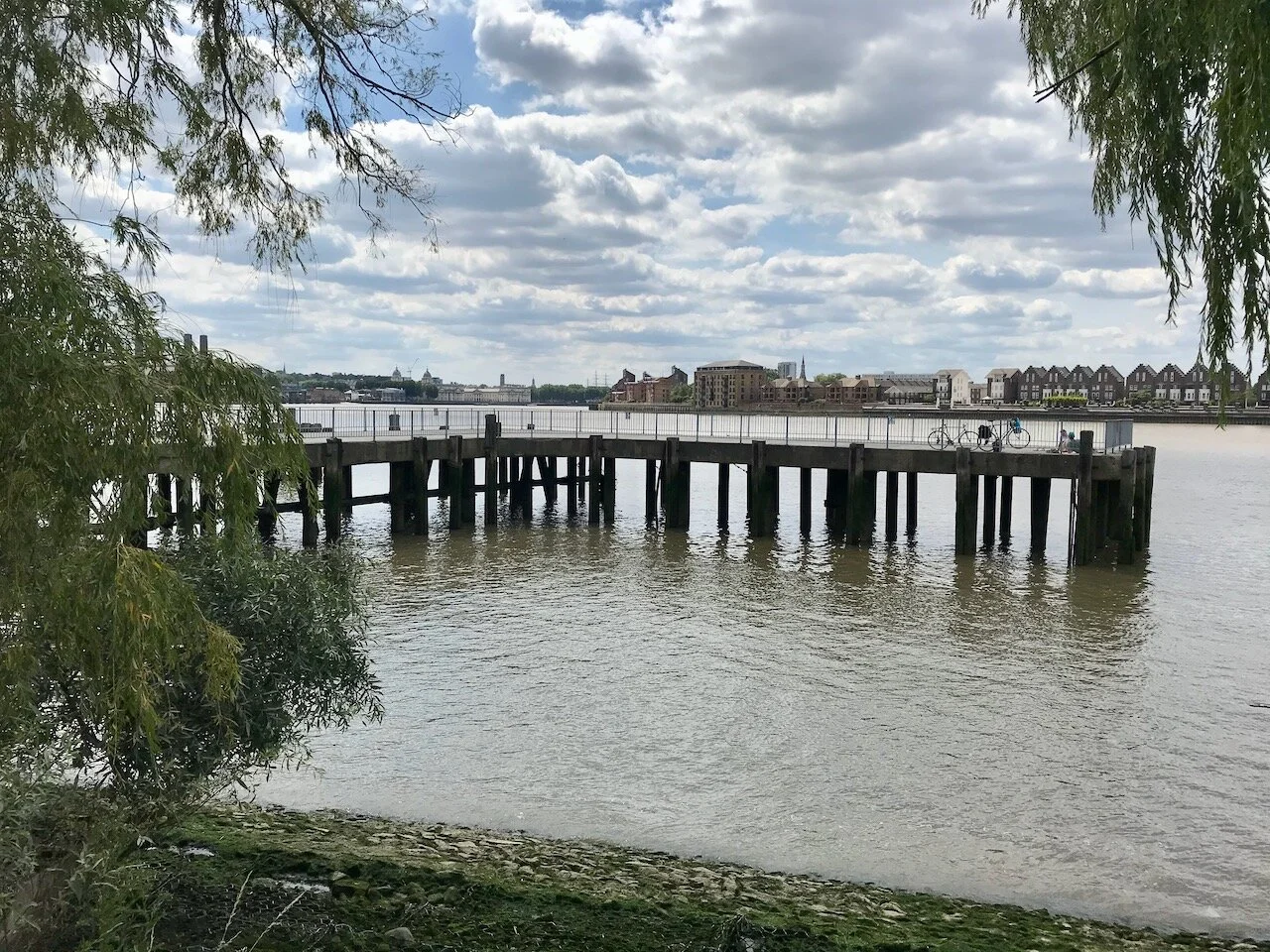 a jetty on the thames