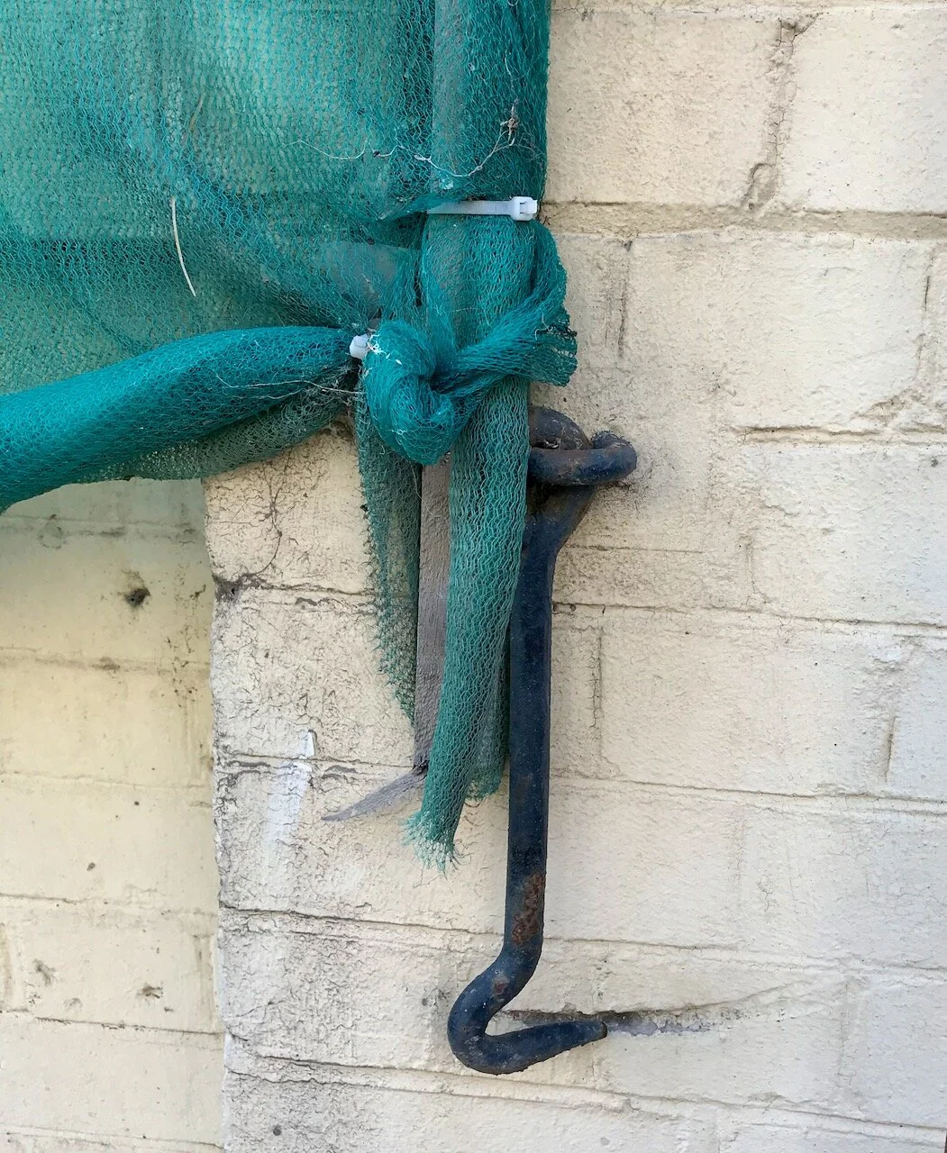 that hook's been there for a while