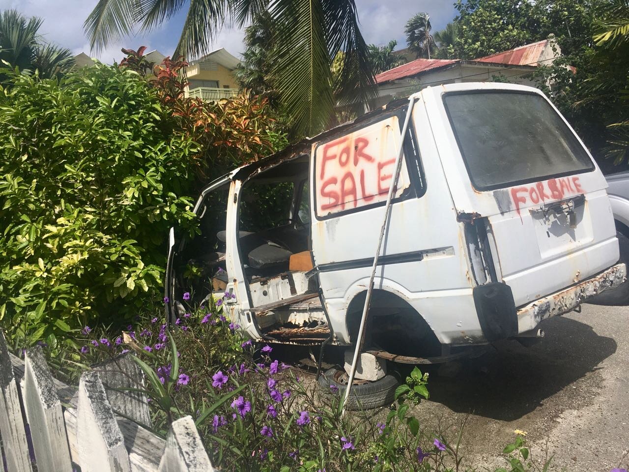A van for sale in barbados