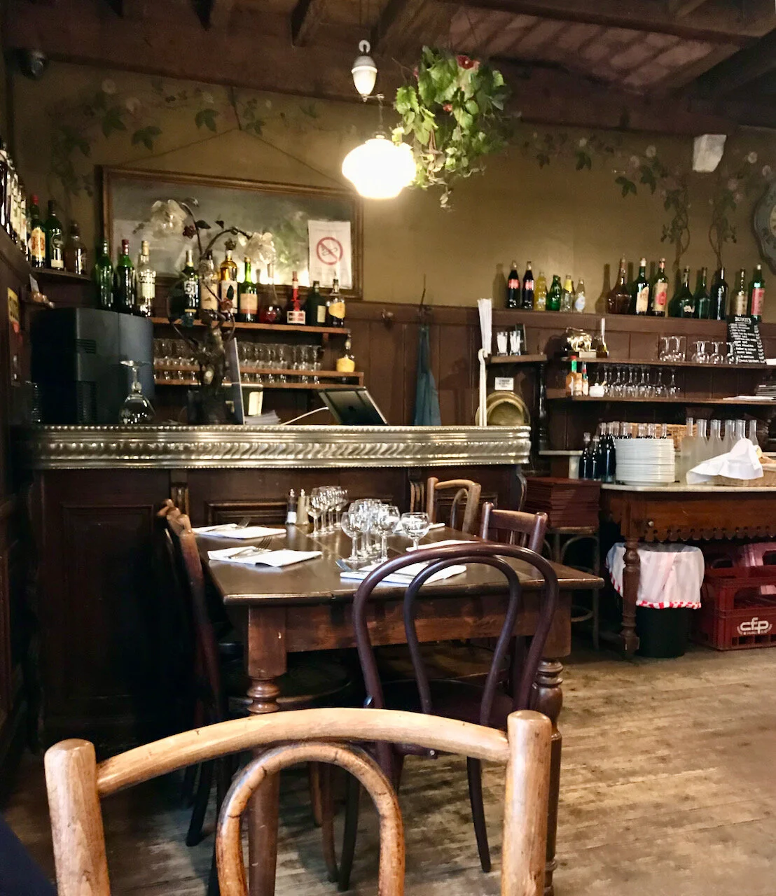 bar and tables in our bouchon lyonnais.jpeg