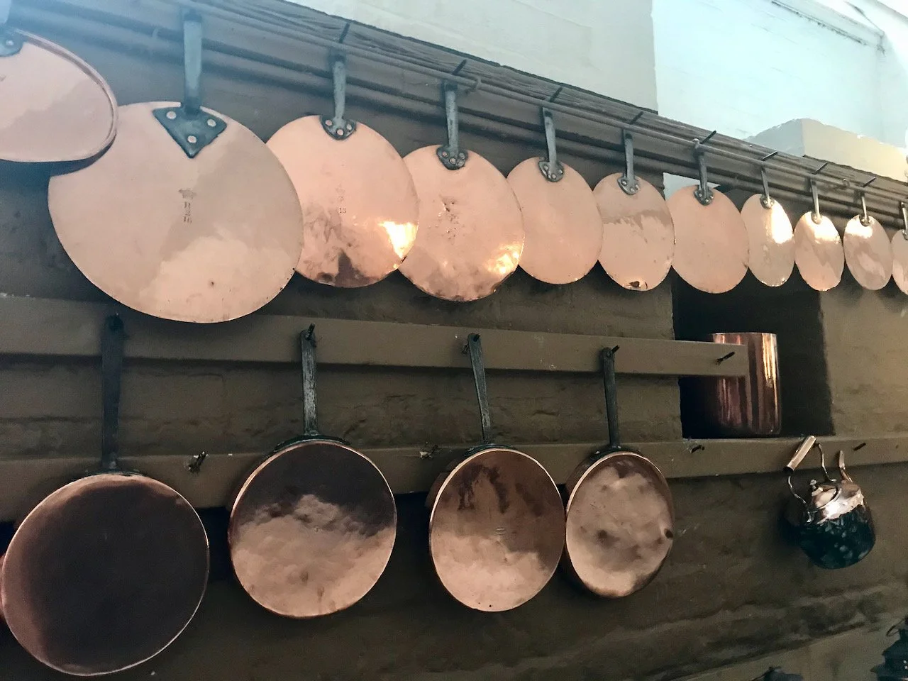 The kitchens at Belvoir Castle