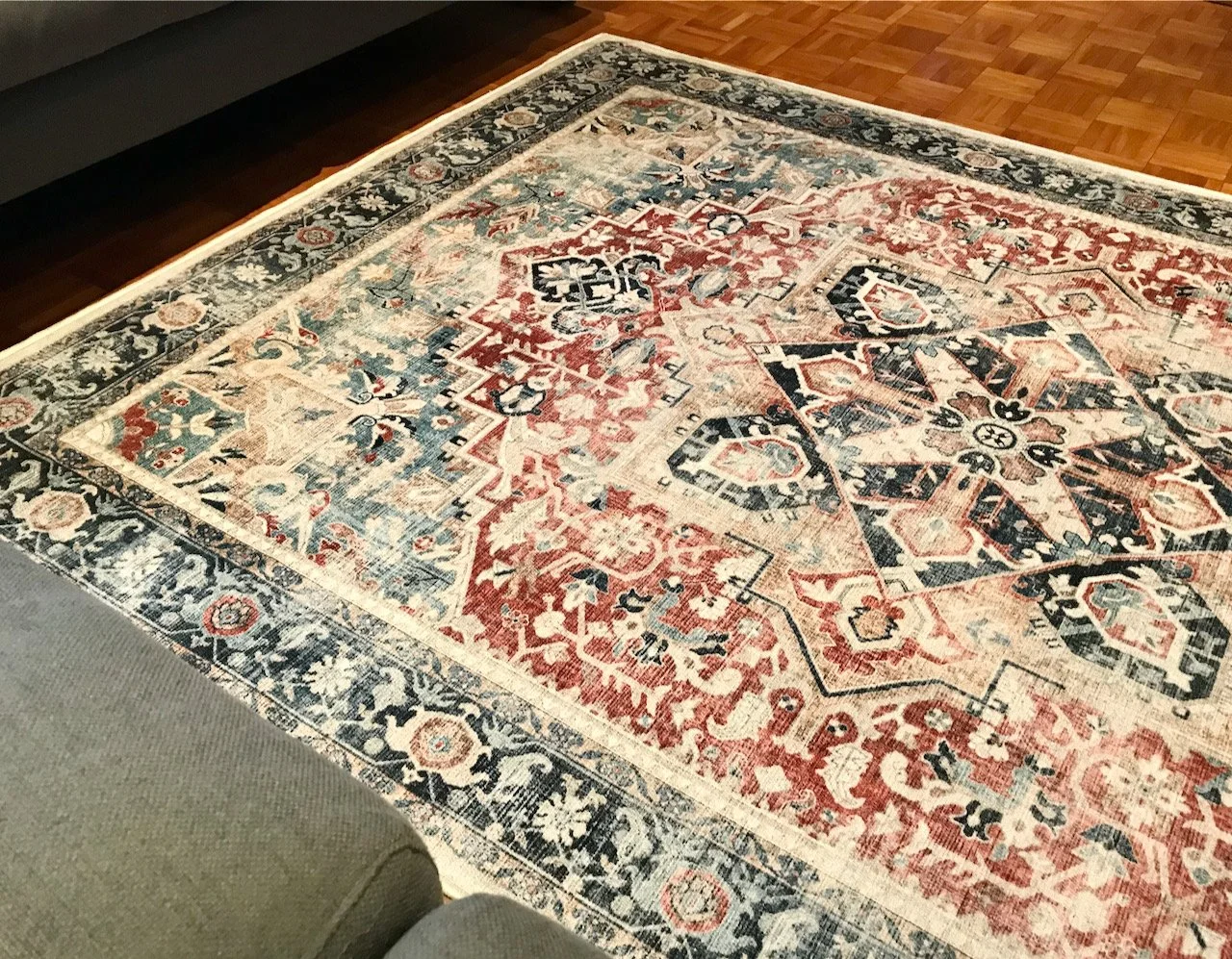 A new, bigger rug - eventually