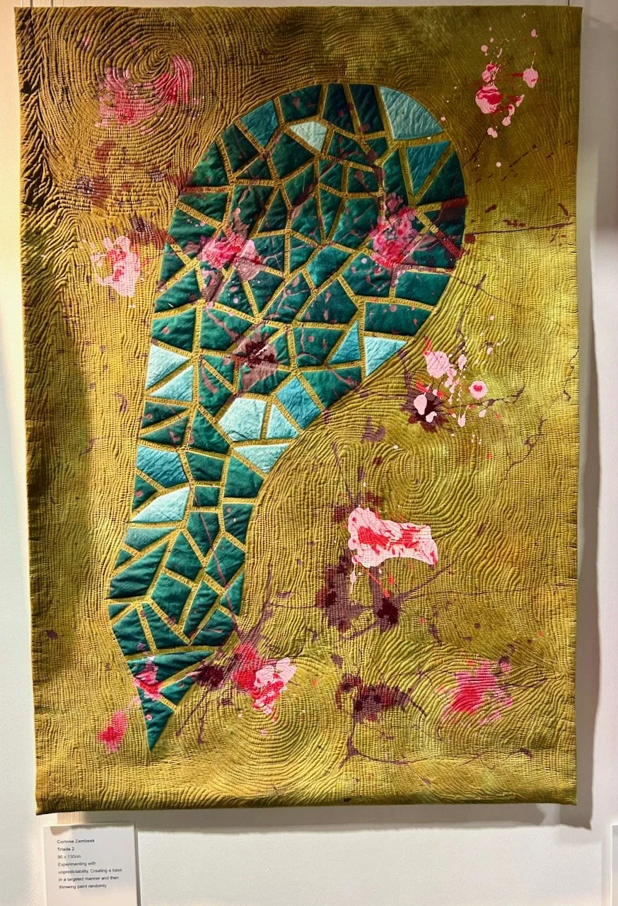 Colour Relationships gallery by Colorminds at the Festival of Quilts 2025