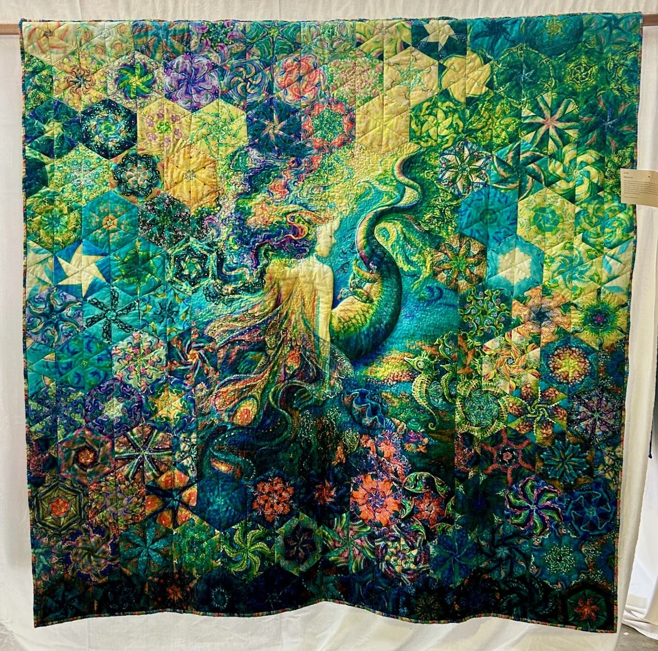 MERMAID BY SUE JENNINGS AT THE NEWARK QUILT SHOW 2026