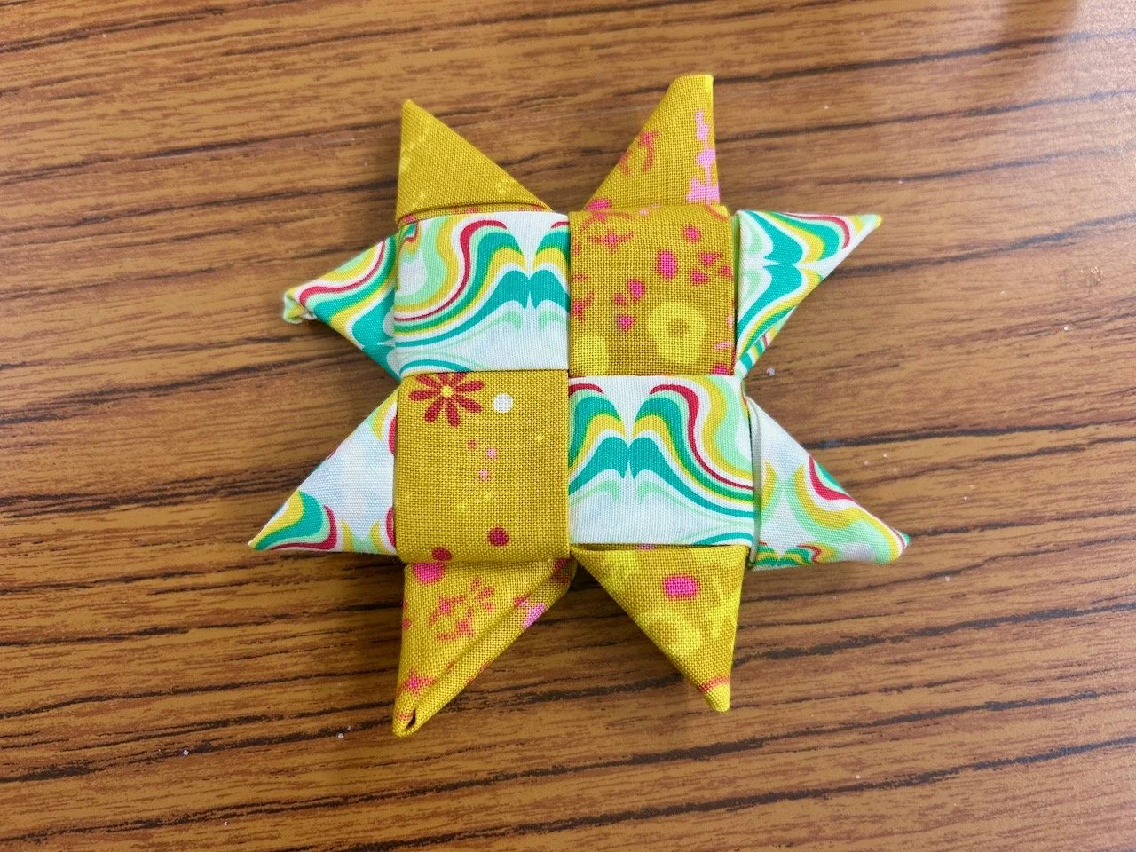 My folded scandinavian star