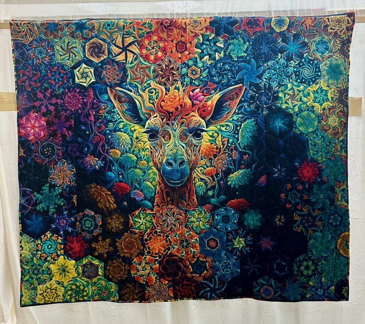 ARE YOU HAVIN’ A GIRAFFE 2? SUE JENNINGS AT THE NEWARK QUILT SHOW 2026
