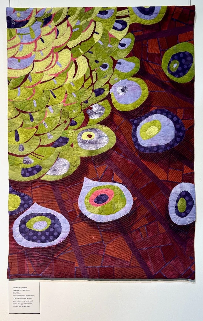 Colour Relationships gallery by Colorminds at the Festival of Quilts 2025