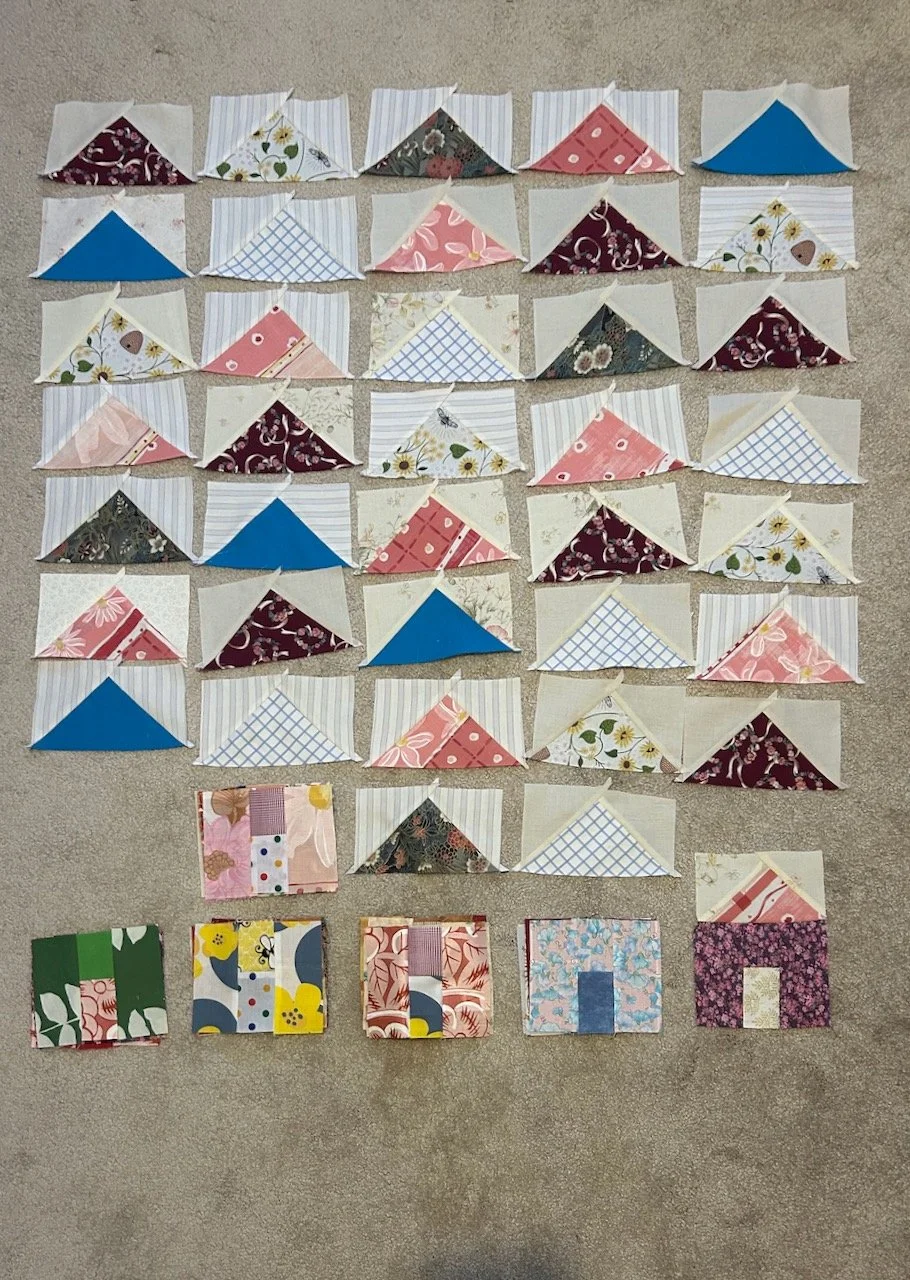 And scrappy roofs to add to the houses