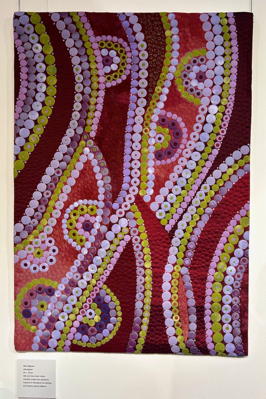 Colour Relationships gallery by Colorminds at the Festival of Quilts 2025