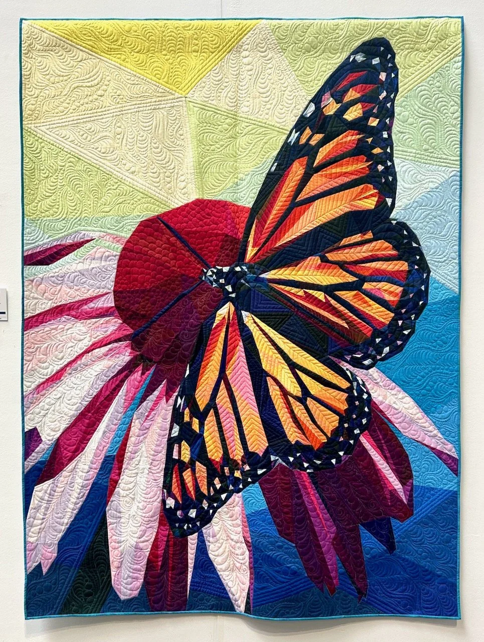 MONARCH BUTTERFLY, INJA METZGER & MARIA SCHATEN - FESTIVAL OF QUILTS 2025