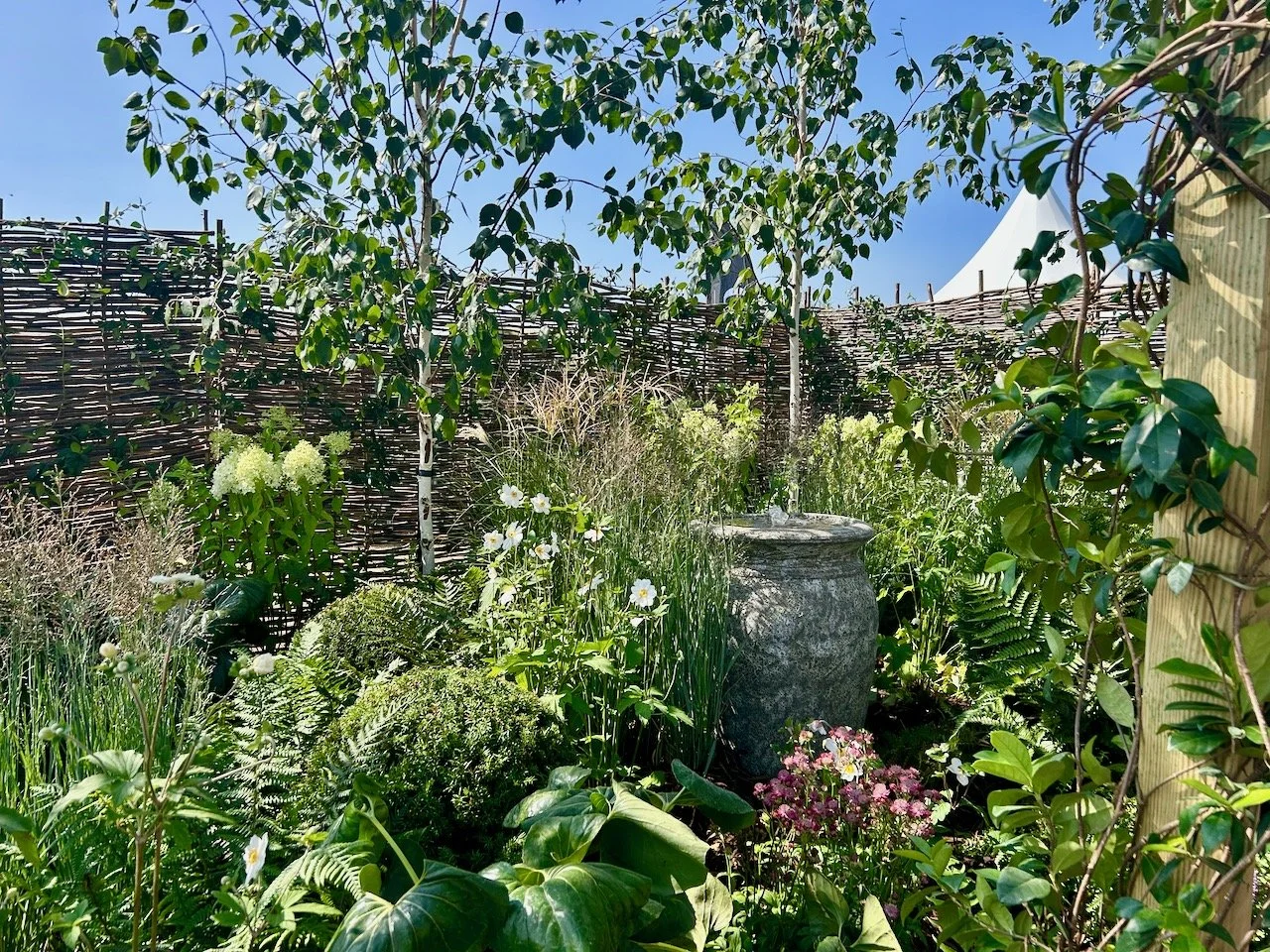 Gates show garden at Rutland Flower Show 2025