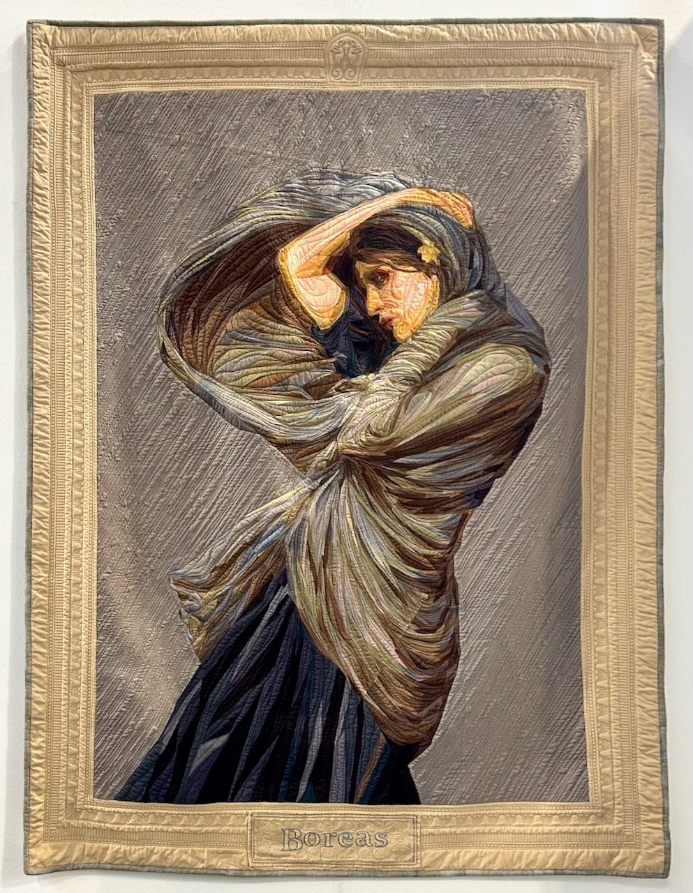 A WIND FROM THE NORTH, ANDREA LEA MCVEY - FESTIVAL OF QUILTS 2025