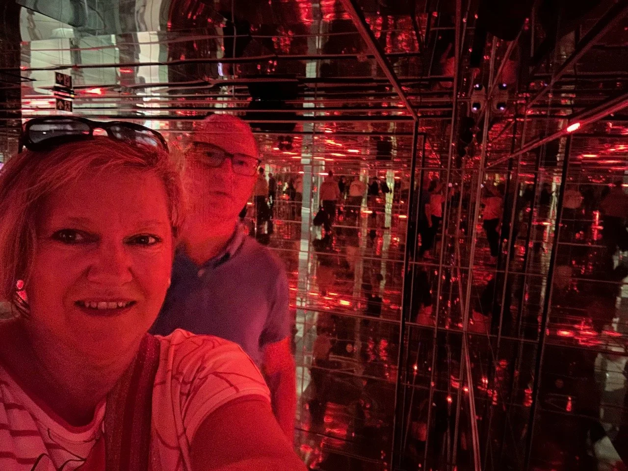 MOH & I at the Moco museum at Marble Arch