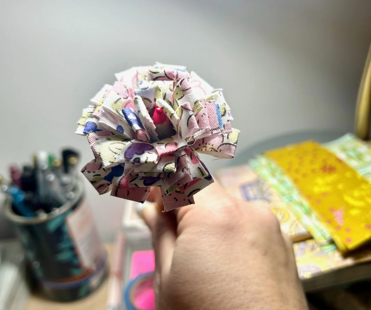 A couple of Shabby Chic Rosettes