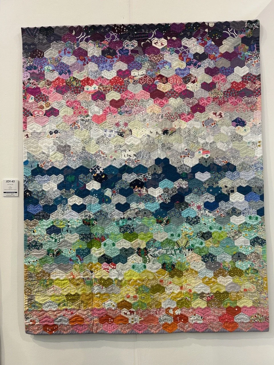 ALL THE LOVE, K CARPENTER  - FESTIVAL OF QUILTS 2025