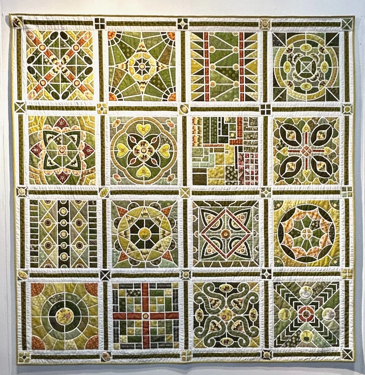 PARTERRE, SONIA HIGGS - FESTIVAL OF QUILTS 2025