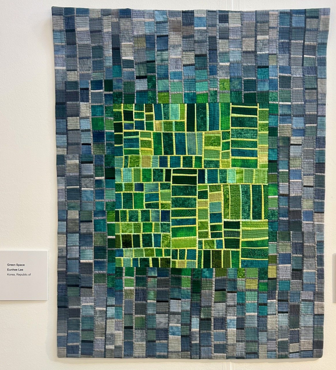 GREEN SPACE, EUNHEE LEE - FESTIVAL OF QUILTS 2025