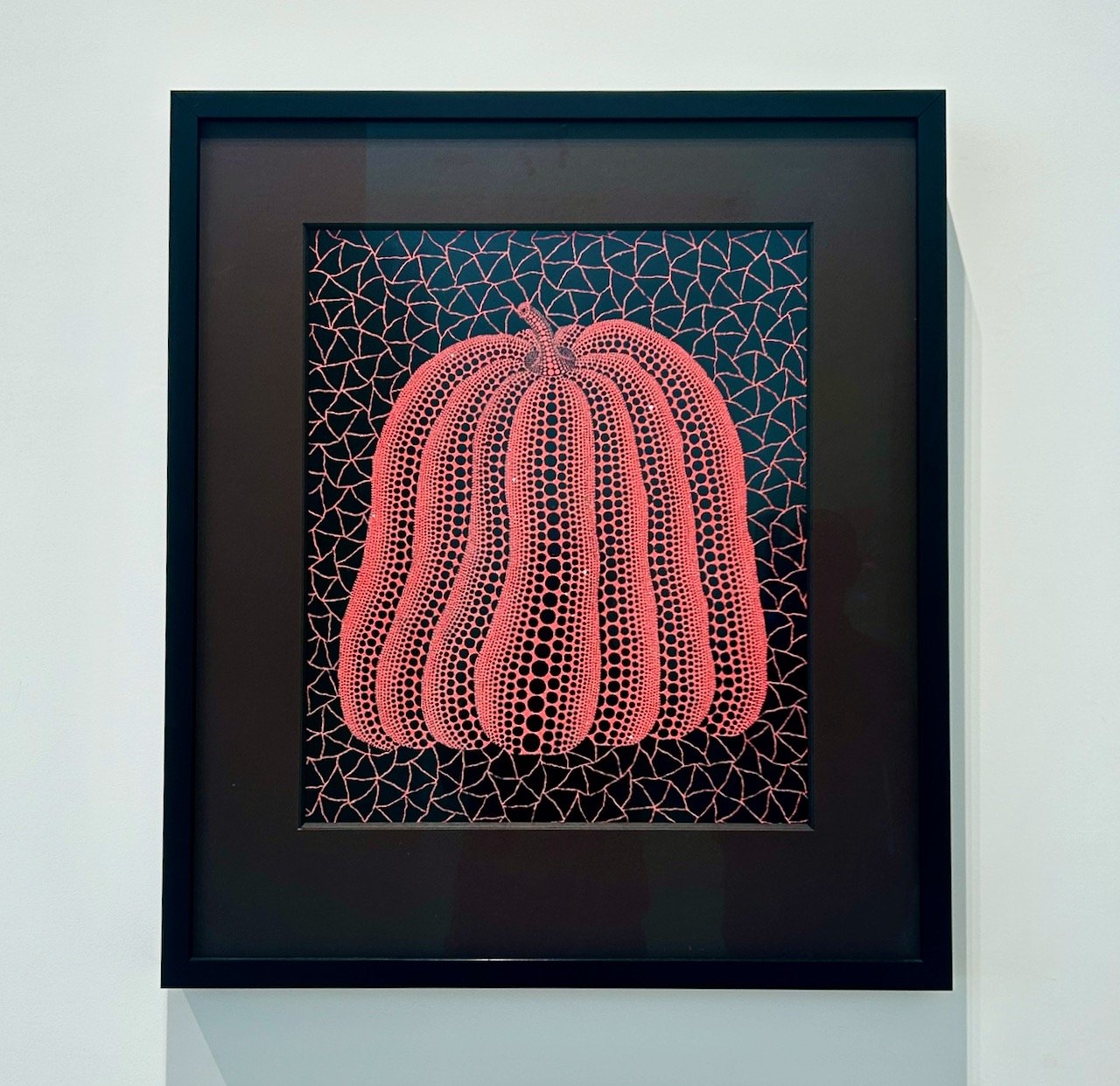SHANGHAI PUMPKIN, YAYOI KUSAMA 2010 AT MOCO MUSEUM LONDON
