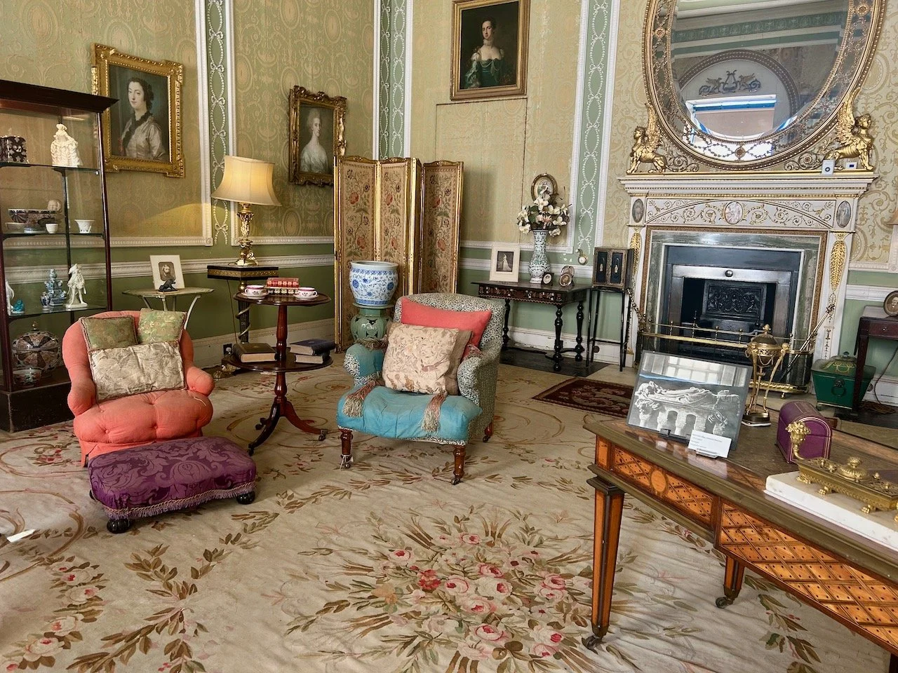 The Boudoir at Belton, originally a bedroom