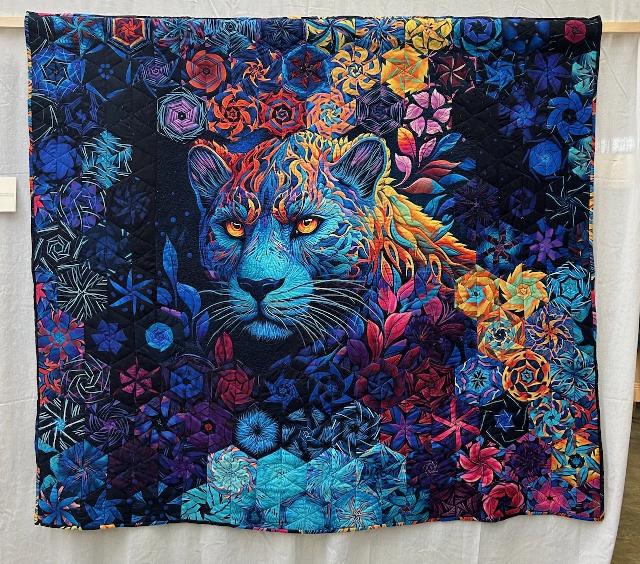 MYSTICAL PANTHER, SUE JENNINGS - NEWARK QUILT SHOW 2026
