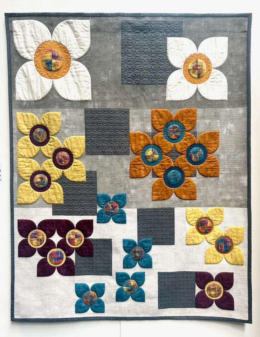 THE CONCRETE GARDEN, JULIE TOMLIN - FESTIVAL OF QUILTS 2025