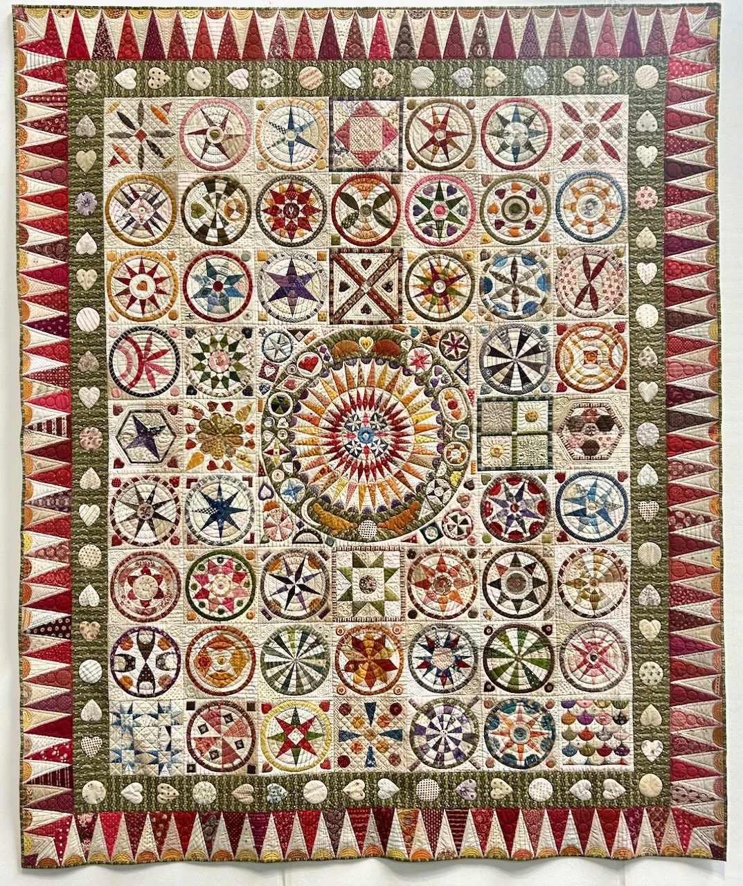 CHELTENHAM, SONIA HIGGS AND SUSAN CAMPBELL - FESTIVAL OF QUILTS 2025