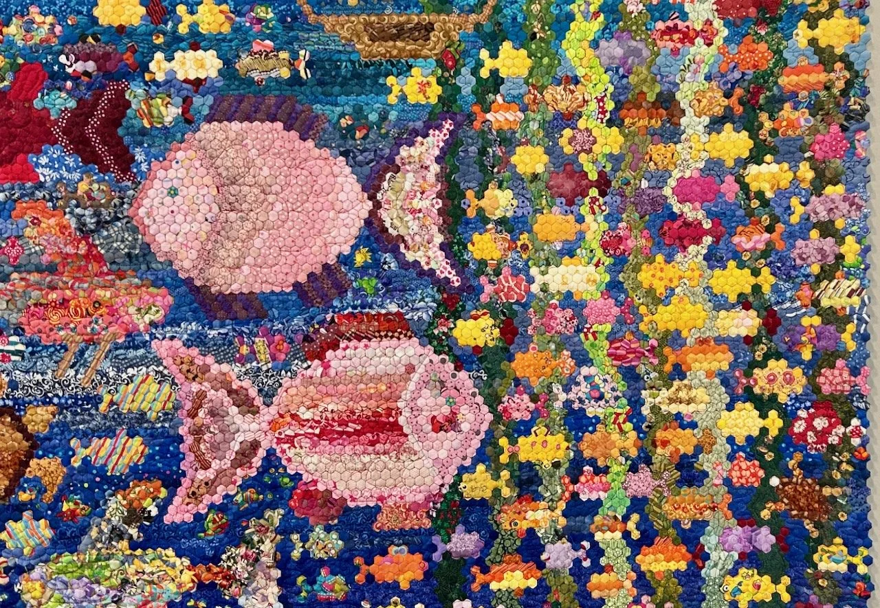 MEERBEDECKT, RENATE KÄMMER - FESTIVAL OF QUILTS 2025